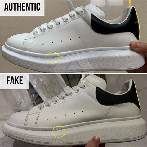 How To Spot Fake Alexander McQueen Oversized Sneakers.